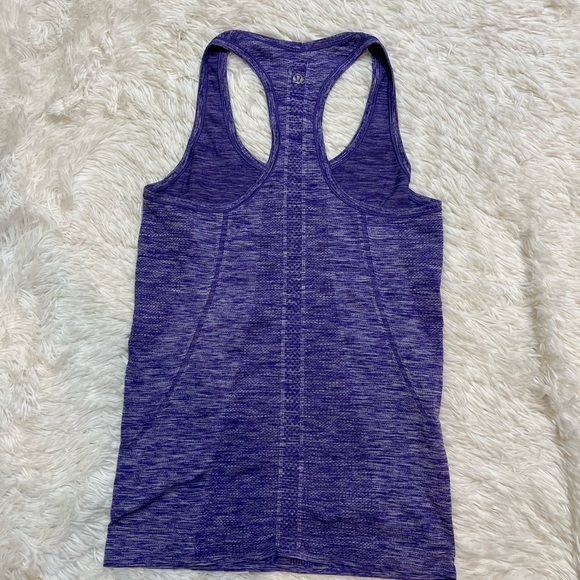 Lululemon Run: Swiftly Tech Racerback Heathered Bruised Berry - Picture 2 of 5